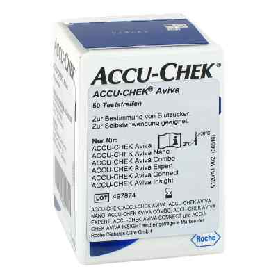 Accu Chek Aviva Teststreifen Plasma Ii 1X50 stk von axicorp Pharma GmbH PZN 01116710