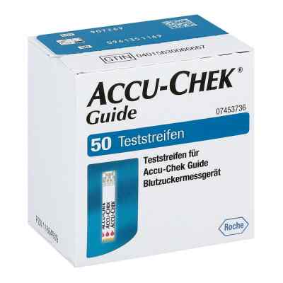 Accu Chek Guide Teststreifen 1X50 stk von Roche Diabetes Care Deutschland  PZN 11664909