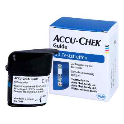 Accu Chek Guide Teststreifen 50 stk von Medi-Spezial GmbH PZN 15618556