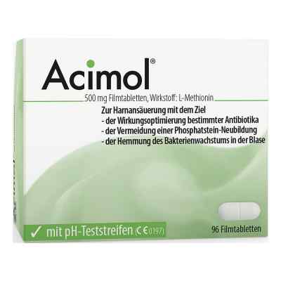 Acimol mit pH Teststreifen Filmtabletten 96 stk von Dr. Pfleger Arzneimittel GmbH PZN 02766309