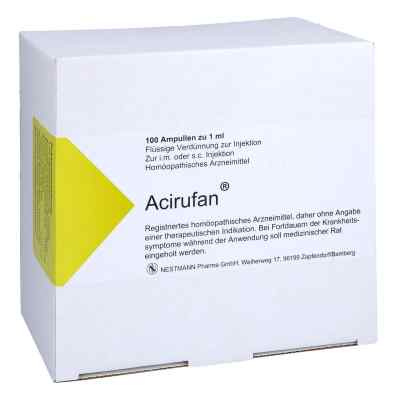 Acirufan Ampullen 100 stk von NESTMANN Pharma GmbH PZN 11102896