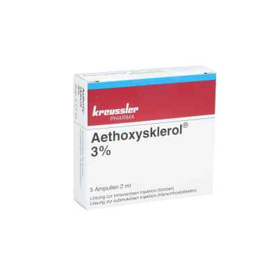 Aethoxysklerol 3% Injektionslösung 5X2 ml von Chem. Fabrik Kreussler & Co. Gmb PZN 01291956
