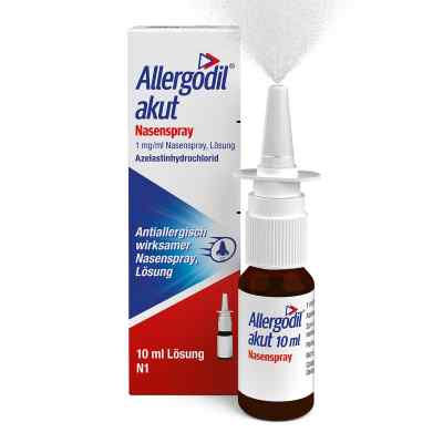 Allergodil akut Nasenspray mit Azelastin gegen Heuschnupfen