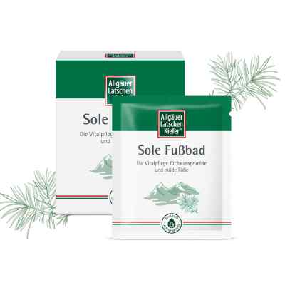 Allgäuer Latschenkiefer Sole Fußbad