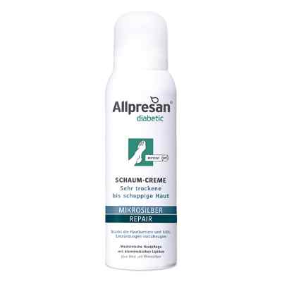 Allpresan Diabetic Mikrosilber+Repair Schaum-Creme 125 ml von Neubourg Skin Care GmbH PZN 18194536