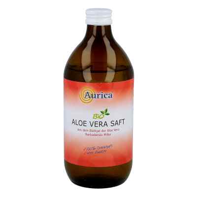 Aloe Vera Saft Bio 100% 500 ml von AURICA Naturheilm.u.Naturwaren G PZN 00292184