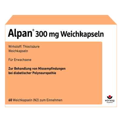 Alpan 300 Mg Weichkapseln 60 stk von Wörwag Pharma GmbH & Co. KG PZN 18680745