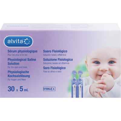 Alvita physiologische Kochsalzlösung Ampullen
