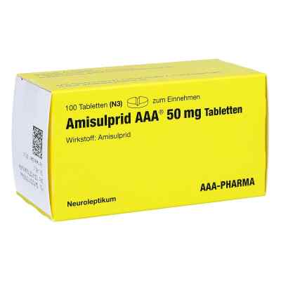 Amisulprid AAA-Pharma 50mg 100 stk von AAA - Pharma GmbH PZN 01131394