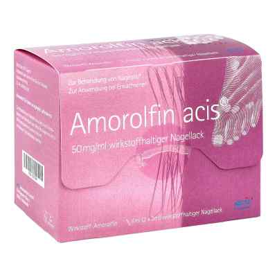 Amorolfin acis 50 mg/ml wirkstoffhalt.Nagellack 6 ml von acis Arzneimittel GmbH PZN 15317441