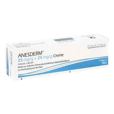 Anesderm 25 mg/g + 25 mg/g Creme 30 g von PIERRE FABRE DERMO KOSMETIK GmbH PZN 09071504