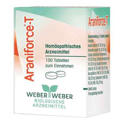 Araniforce T Tabletten 100 stk von WEBER & WEBER GmbH & Co. KG PZN 08515301