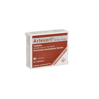 Arlevert 20 mg/40 mg Tabletten 50 stk von Hennig Arzneimittel GmbH & Co. K PZN 02170700