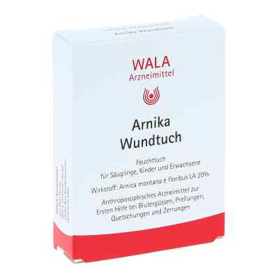 Arnika Wundtuch 5 stk von WALA Heilmittel GmbH PZN 04495731