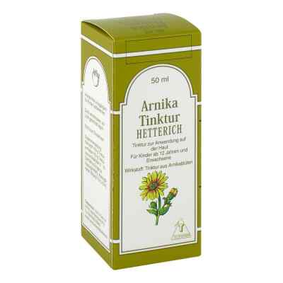 Arnikatinktur Hetterich 50 ml von Teofarma s.r.l. PZN 03060681