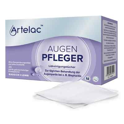 Artelac Augenpfleger Lidreinigungstücher 20 stk von Dr. Gerhard Mann Chem.-pharm.Fabrik GmbH PZN 19346221