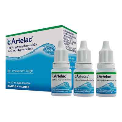Artelac Augentropfen, Tränenersatzmittel 3X10 ml von Dr. Gerhard Mann Chem.-pharm.Fab PZN 04348208