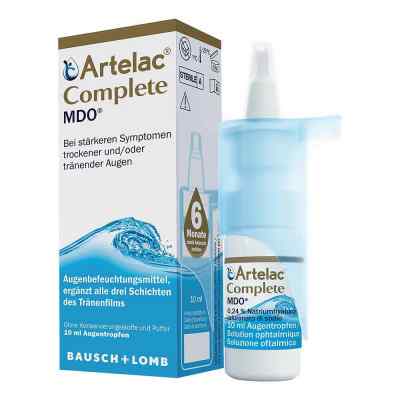 Artelac Complete MDO Augentropfen für trockene/ tränende Augen 10 ml von Dr. Gerhard Mann PZN 12436056