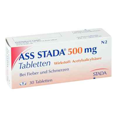 ASS STADA 500mg Acetylsalicylsäure Tabletten