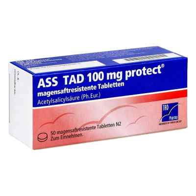 ASS TAD 100mg protect 50 stk von TAD Pharma GmbH PZN 03828194