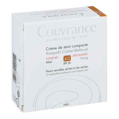 Avene Couvrance Kompakt Cr.-make-up reich.honig 4 10 g von PIERRE FABRE DERMO KOSMETIK GmbH PZN 10942571