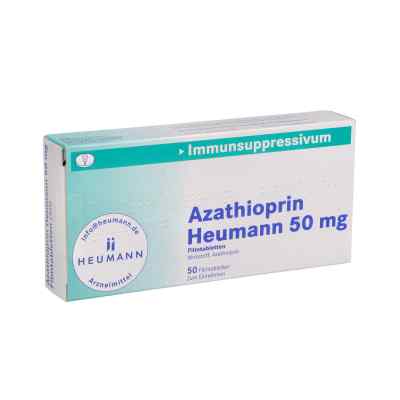 Azathioprin Heumann 50 mg Filmtabletten 50 stk von HEUMANN PHARMA GmbH & Co. Generi PZN 02407378