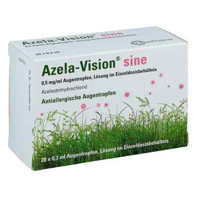 Azela-Vision sine 0,5 mg/ml Augentropfen i.Einzeldosis. 20X0.3 ml von OmniVision GmbH PZN 02498286