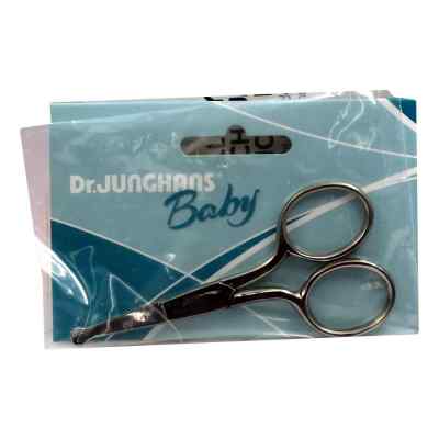 Baby Nagelschere gebogen rostfrei 1 stk von Dr. Junghans Medical GmbH PZN 01260393