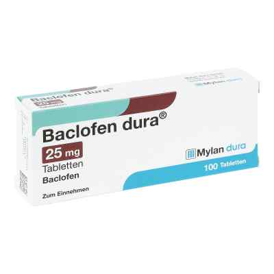 Baclofen dura 25 mg Tabletten 100 stk von Mylan Healthcare GmbH PZN 03023272