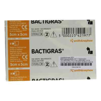 Bactigras Paraffingaze 5x5cm 1 stk von Bios Medical Services GmbH PZN 00190118