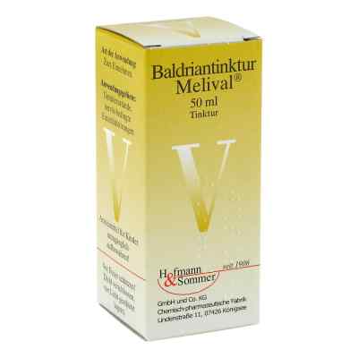 Baldriantinktur Melival 50 ml von Hofmann & Sommer GmbH & Co. KG PZN 01846319