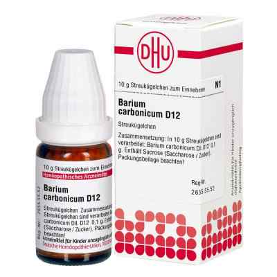 Barium Carbonicum D 12 Globuli 10 g von DHU-Arzneimittel GmbH & Co. KG PZN 01759922