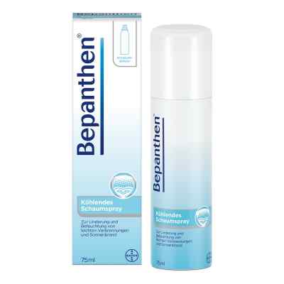 Bepanthen Kühlendes Schaumspray bei Verbrennungen & Sonnenbrand 75 ml von Bayer Vital GmbH PZN 03916343