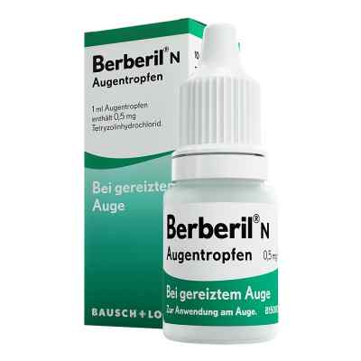 Berberil N Augentropfen bei akut geröteten, gereizten Augen 10 ml von Dr. Gerhard Mann PZN 04939642