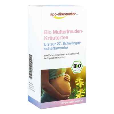 Bio Mutterfreuden-Kräutertee ohne Himbeerblätt.Fbtl. von apo-dis 15X1.5 g von Apologistics GmbH PZN 16604409