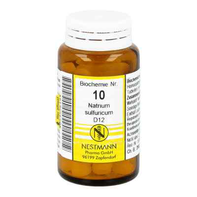 Biochemie 10 Natrium sulfuricum D12 Tabletten 100 stk von NESTMANN Pharma GmbH PZN 05955614