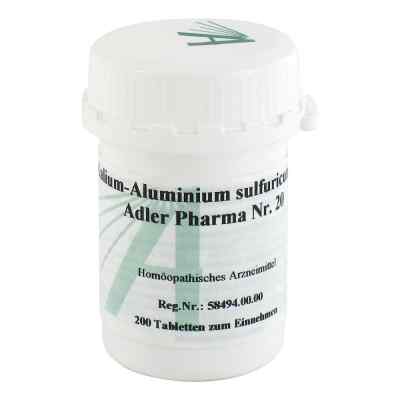Biochemie Adler 20 Kalium alum.sulf.D12 Tabletten 200 stk von Adler Pharma Produktion und Vert PZN 00833496