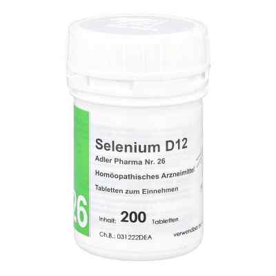Biochemie Adler 26 Selenium D12 Adler Ph. Tabletten 200 stk von Adler Pharma Produktion und Vert PZN 00833591