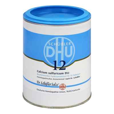 Biochemie Dhu 12 Calcium Sulfur D12 Tabletten