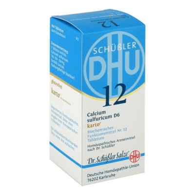 Biochemie Dhu 12 Calcium Sulfuricum D6 Tabletten karto 200 stk von DHU-Arzneimittel GmbH & Co. KG PZN 06329528