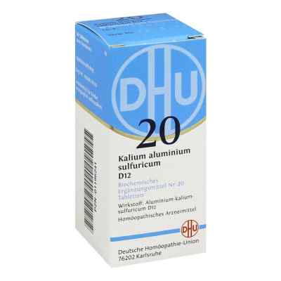Biochemie Dhu 20 Kalium alum.sulfur. D 12 Tabletten  80 stk von DHU-Arzneimittel GmbH & Co. KG PZN 01196241