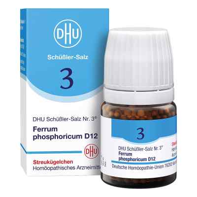 Biochemie Dhu 3 Ferrum phosphorus D  12 Globuli 10 g von DHU-Arzneimittel GmbH & Co. KG PZN 10545887