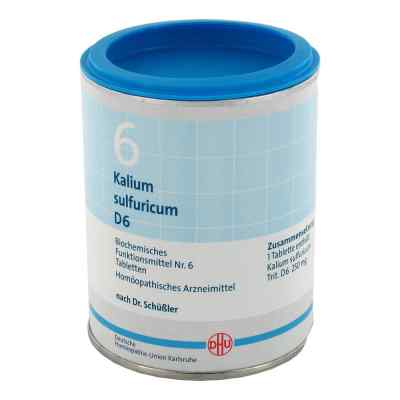 Biochemie DHU Schüßler Salz Nummer 6 Kalium sulfuricum D6 1000 stk von DHU-Arzneimittel GmbH & Co. KG PZN 00274281
