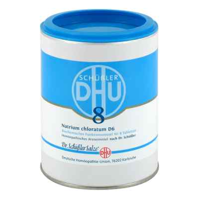 Biochemie DHU Schüßler Salz Nummer 8 Natrium chloratum D6 1000 stk von DHU-Arzneimittel GmbH & Co. KG PZN 00274476
