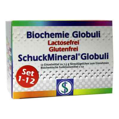 Biochemie Globuli Set 1-12 Lactose frei 12X7.5 g von SCHUCK GmbH Arzneimittelfabrik PZN 04088902