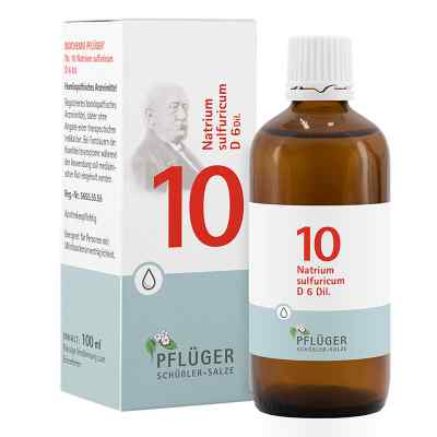 Biochemie Pflüger 10 Natrium Sulfur D6 Tropfen