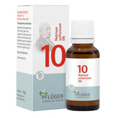 Biochemie Pflüger 10 Natrium Sulfuricum D6 Globuli