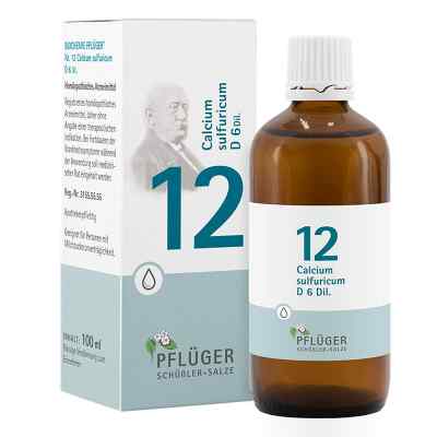 Biochemie Pflüger 12 Calcium Sulfur D6 Tropfen