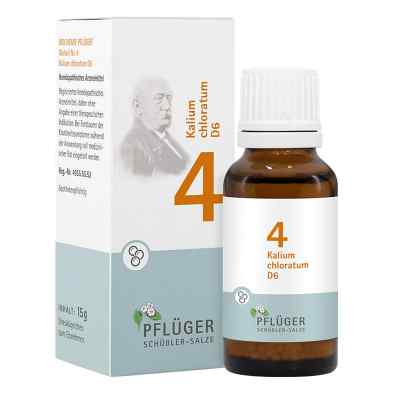Biochemie Pflüger 4 Kalium Chloratum D6 Globuli