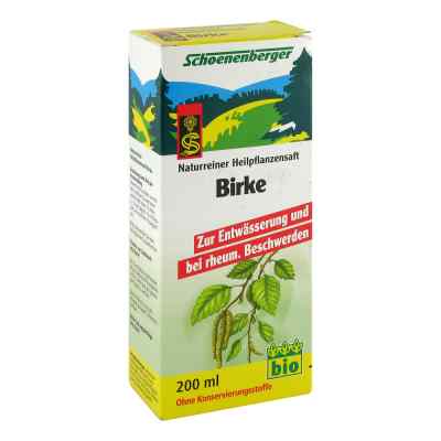 Birkensaft Schoenenberger 200 ml von SALUS Pharma GmbH PZN 00692073